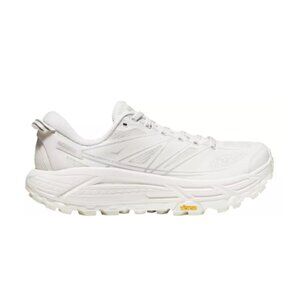 Mafate Speed 2 Men's Shoes by Hoka/Full White Color